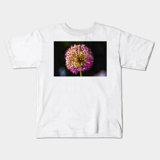 Close-up of  Allium Flower 6 Kids T-Shirt